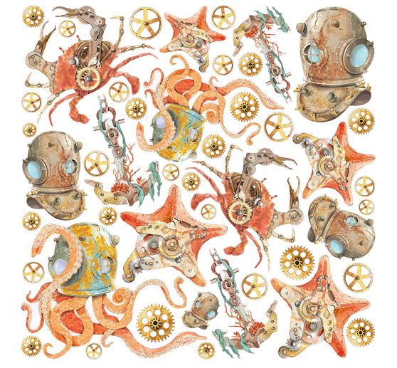 Papier welinowy "Rafa koralowa"