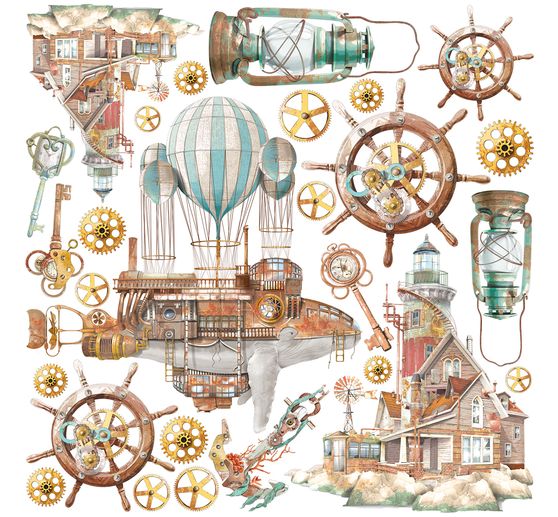 Papier welinowy "Rafa koralowa"