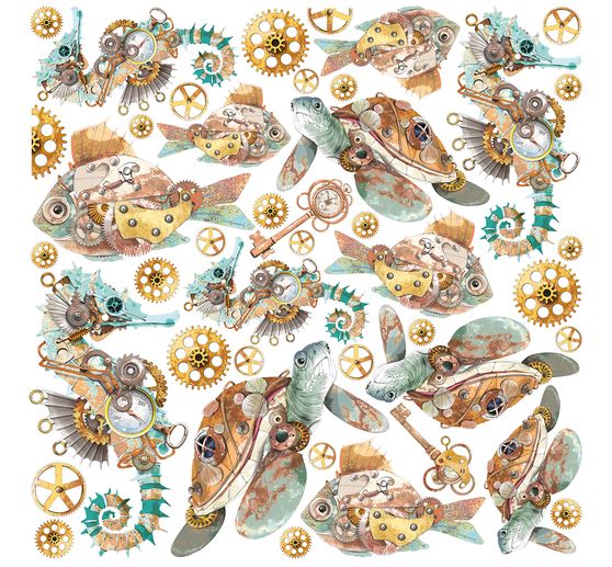 Papier welinowy "Rafa koralowa"