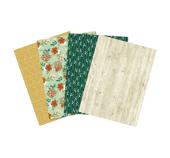 Décopatch Pocket Hot-Foil Collection Mix and Patch "Natural"