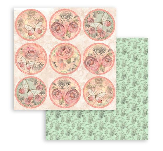 Scrapbooking Pad "Shabby Rose"