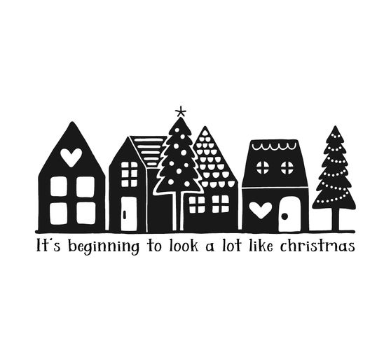 Znaczek BUTTERER "Małe miasteczko"