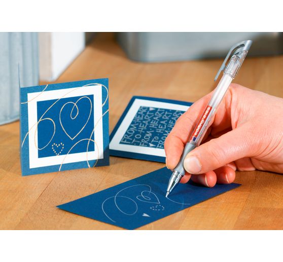 edding 2185 Gel Roller metallic, set of 3