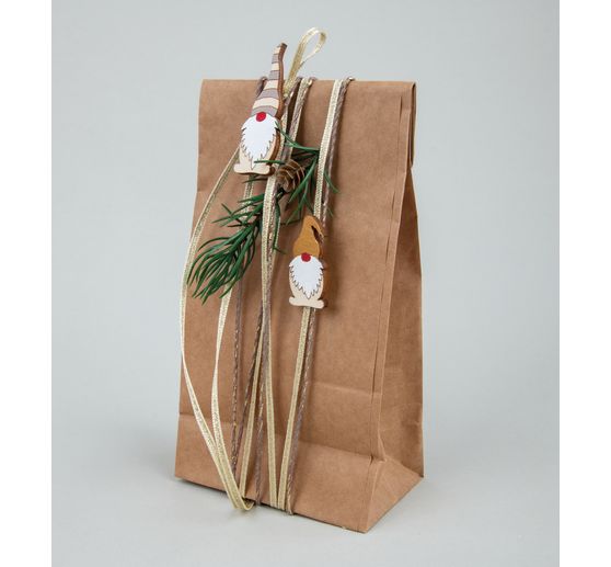 Ozdobne zawieszki "Skrzaty", ze sznurkiem