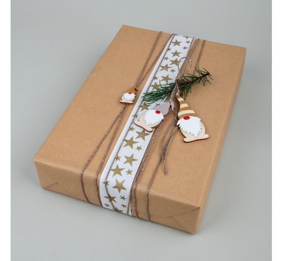 Ozdobne zawieszki "Skrzaty", ze sznurkiem