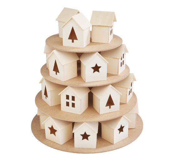 VBS Advent calendar "Pyramid of houses"
