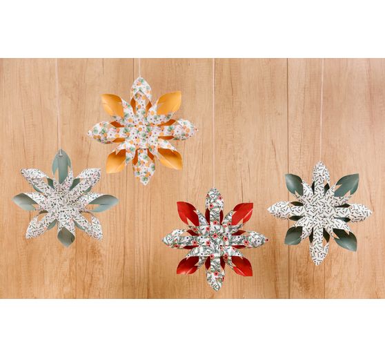 Paski papierowe na 6 plecionych gwiazdek