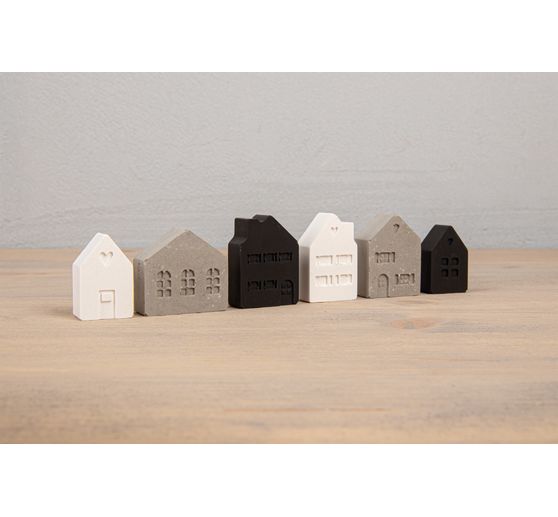 Silicone casting mould "Mini houses"