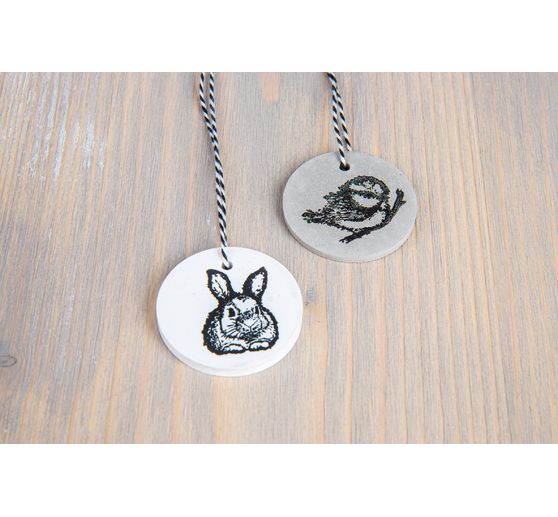 Silicone casting mould "Mini decoration pendant"