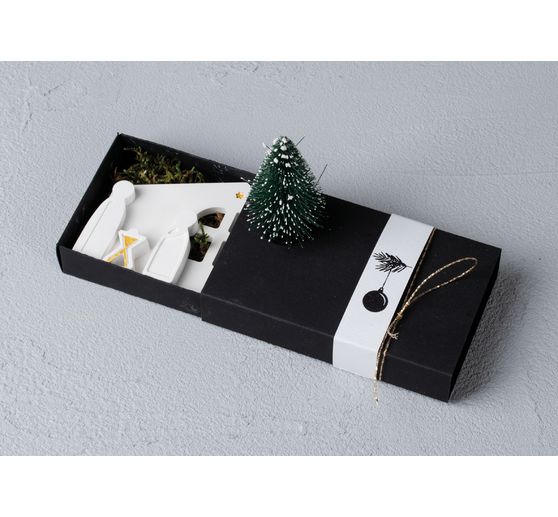 Silicone casting mould "Mini christmas crib"