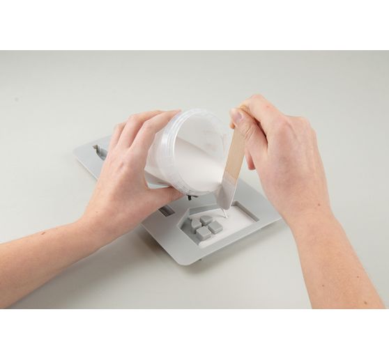 Silicone casting mould "Mini christmas crib"