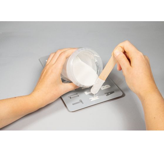 Silicone casting mould "Mini ABC"