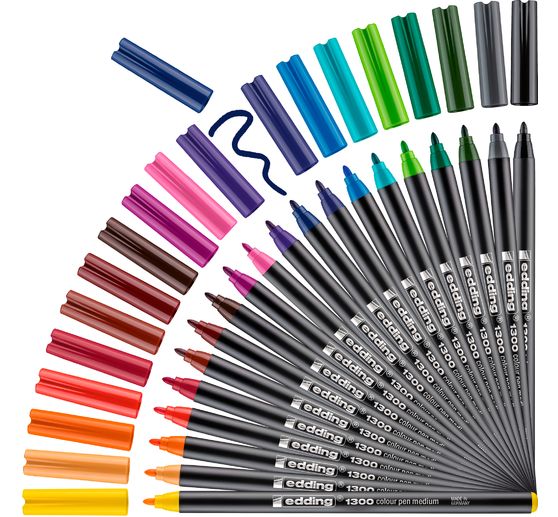 Długopis kolorowy edding 1300, zestaw 20 sztuk