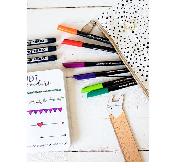 edding 1200 colour pen