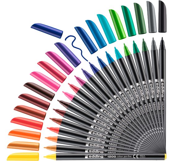 edding 1200 colour pen