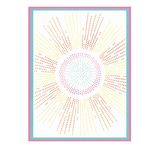 Szablon Sizzix A6 "Cosmopolitan - Shine Bright by Stacey Park"