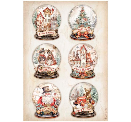 Motif straw silk assortment "Gear up for Christmas"