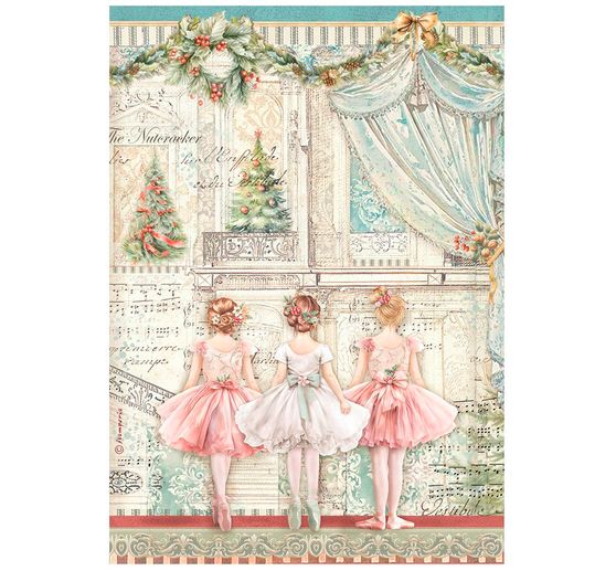 Gama słomkowych jedwabi z motywem "Dziadka do orzechów"