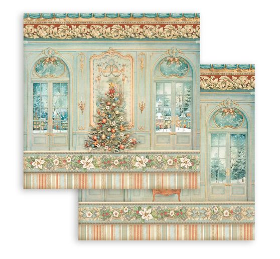 Blok do scrapbookingu "Dziadek do orzechów"