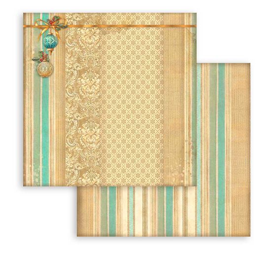 Blok do scrapbookingu "Tło Dziadka do orzechów"