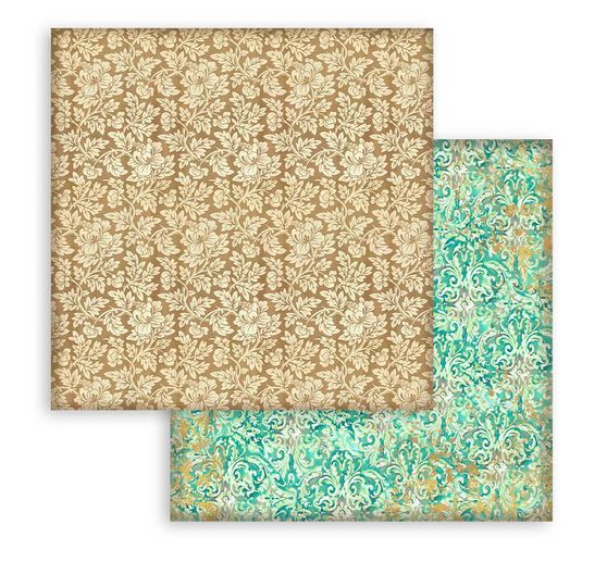 Blok do scrapbookingu "Tło Dziadka do orzechów"