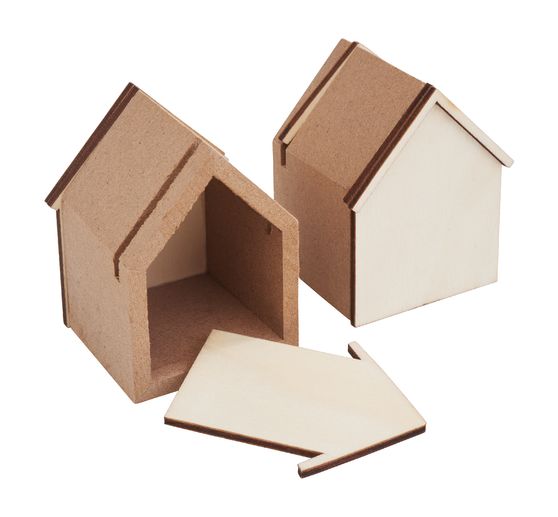 Domki z kalendarza adwentowego VBS