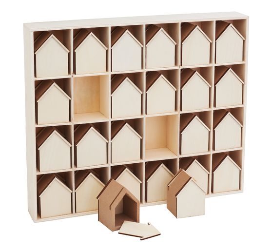 Domki z kalendarza adwentowego VBS