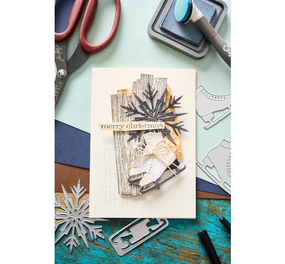 Sizzix Thinlits wykrojnik "Vault Winter Wishes by Tim Holtz".