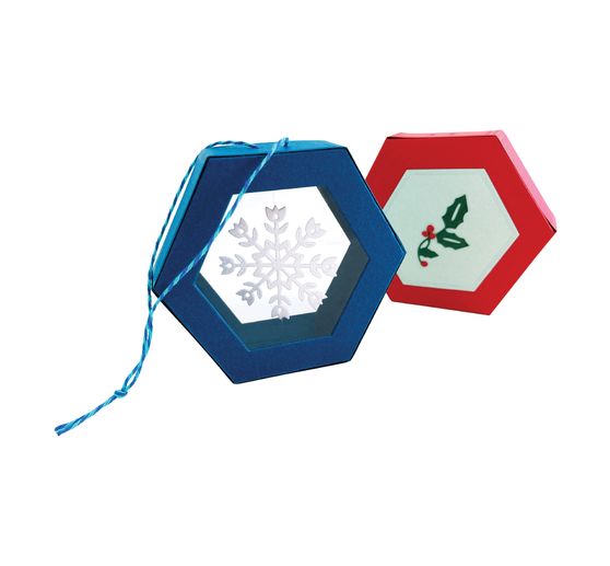 Sizzix Thinlits szablon do wykrojników "Wiszące pudełko na ozdoby autorstwa Catherine Pooler"