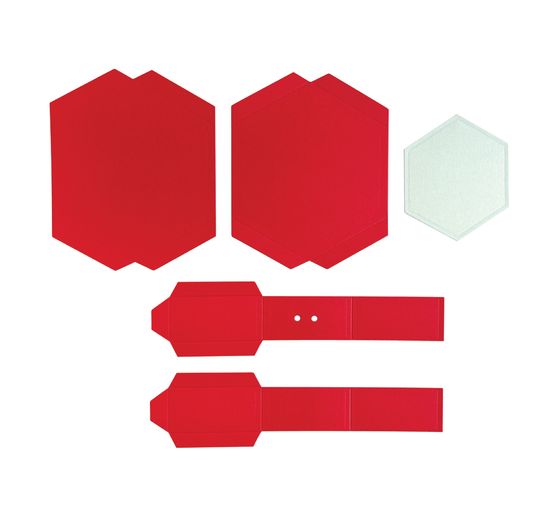 Sizzix Thinlits szablon do wykrojników "Wiszące pudełko na ozdoby autorstwa Catherine Pooler"