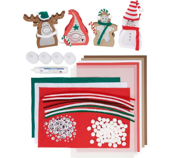 Zestaw do rękodzieła VBS "Podświetlane papierowe figurki"