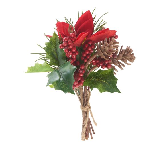 Świąteczna aranżacja z jodłą