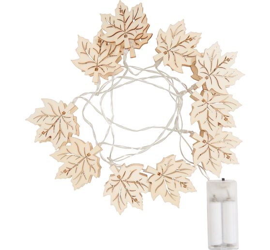 Lampki świąteczne VBS "liście klonu"