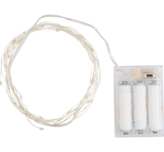 Lampki świąteczne LED, 5 nitek, z wyłącznikiem czasowym