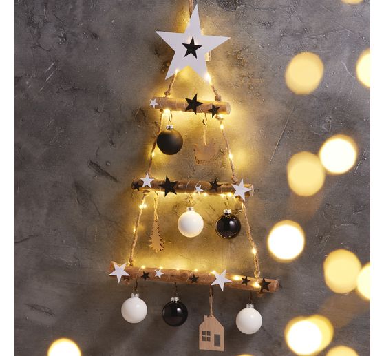 VBS Micro LED chain of lights "40 LEDs", with timer