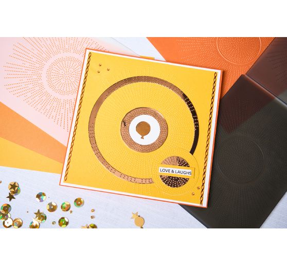 Szablon do tłoczenia Sizzix 3D "Cosmopolitan - Shine Bright by Stacey Park".