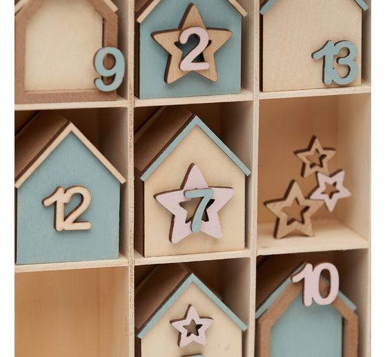 Domki z kalendarza adwentowego VBS