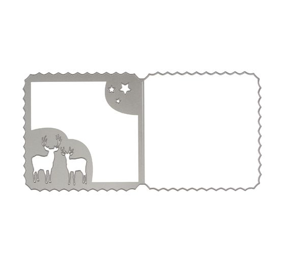 Wykrojnik "Kartka z reniferem"