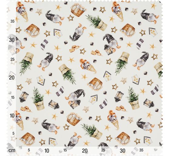 Tkanina bawełniana "Wichtelwelt"