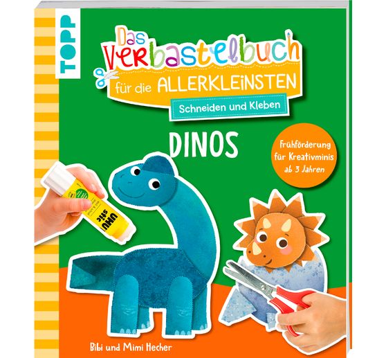 Książka "Das Verbastelbuch für die Allerkleinsten. Schneiden und Kleben. Dinos"