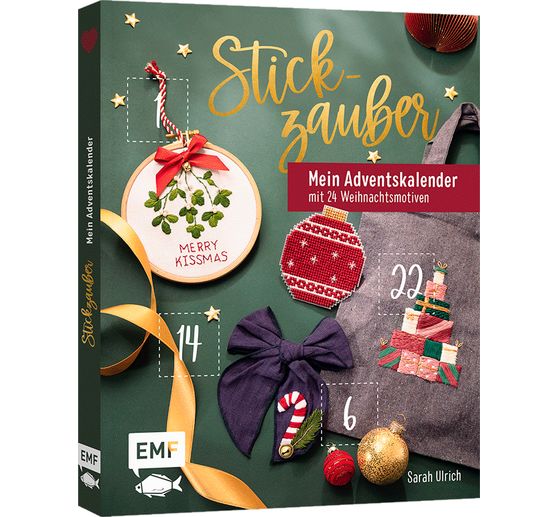Książka "Mein Adventskalender-Buch - Stickzauber"