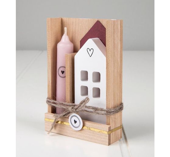 Zestaw drewnianych "klocków i desek"