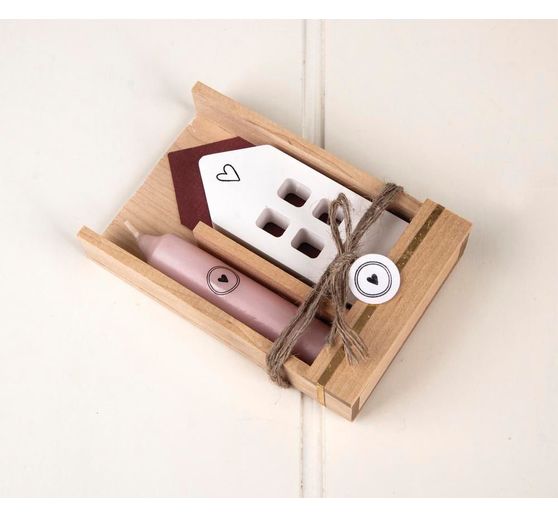 Zestaw drewnianych "klocków i desek"