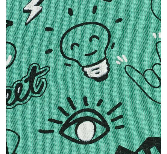 Materiał dresowy "Be Cool