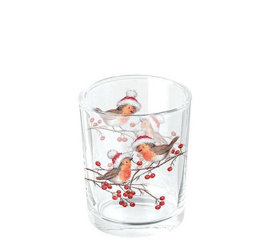 Serwetka "Christmas Robins
