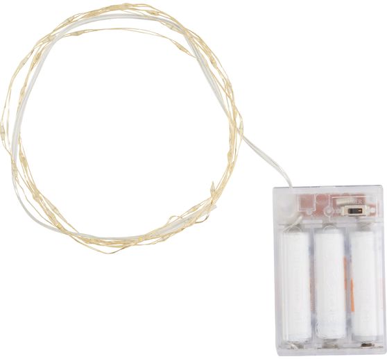 Micro LED chain of lights with timer 6/18h, 40 LEDs