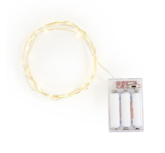 Micro LED chain of lights with timer 6/18h, 40 LEDs