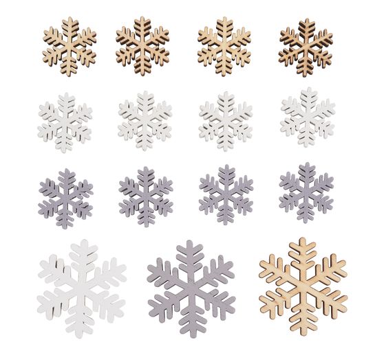 VBS Scatter decorations "Snowflake mix"