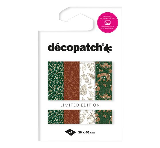 Décopatch Pocket Hot-Foil Collection "Forest"