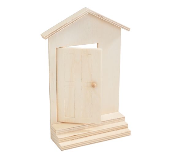 VBS Miniaturowe drzwi wejściowe "Sam" ze stopniami